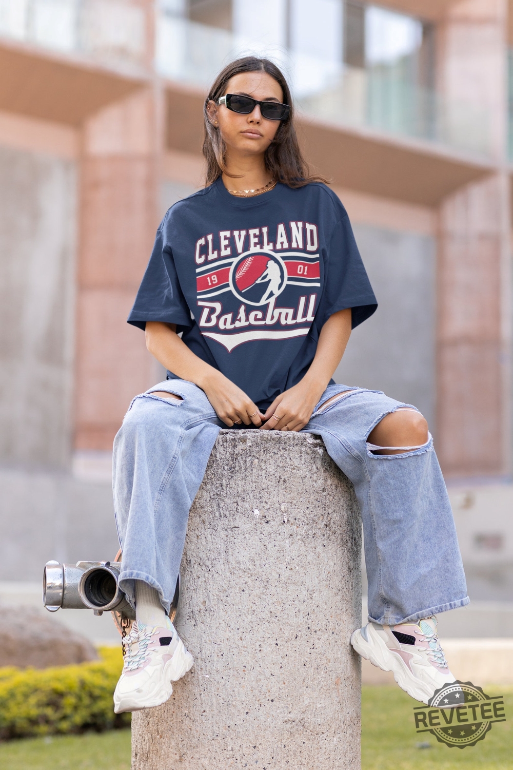 Vintage Cleveland Guardian Crewneck Sweatshirt Cleveland Guardian Est 1901 Sweatshirt