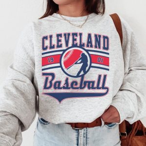 Vintage Cleveland Guardian Crewneck Sweatshirt Cleveland Guardian Est 1901 Sweatshirt revetee 2