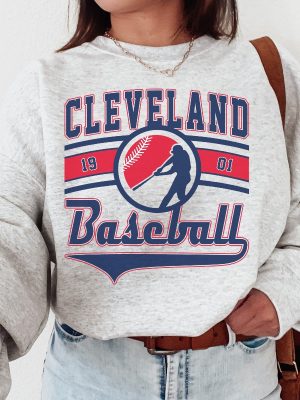 Vintage Cleveland Guardian Crewneck Sweatshirt Cleveland Guardian Est 1901 Sweatshirt revetee 2