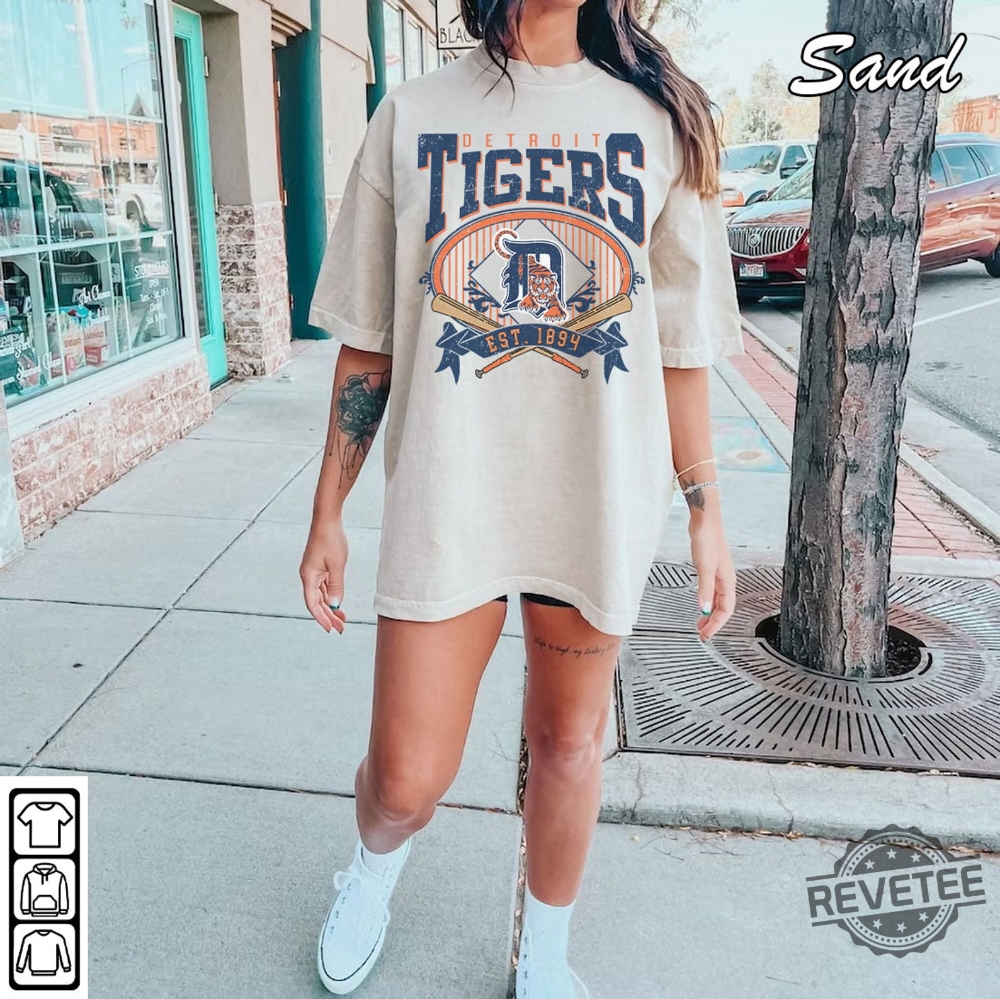 Vintage Detroit Tigers T Shirt Detroit Tigers Shirt Detroit Tigers Tshirt Vintage Baseball Fan Shirt