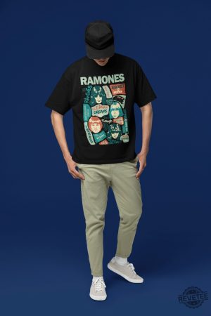 Ramones Tshirt Ramones Sweatshirt Ramones Hoodie The Ramones T Shirt revetee 2