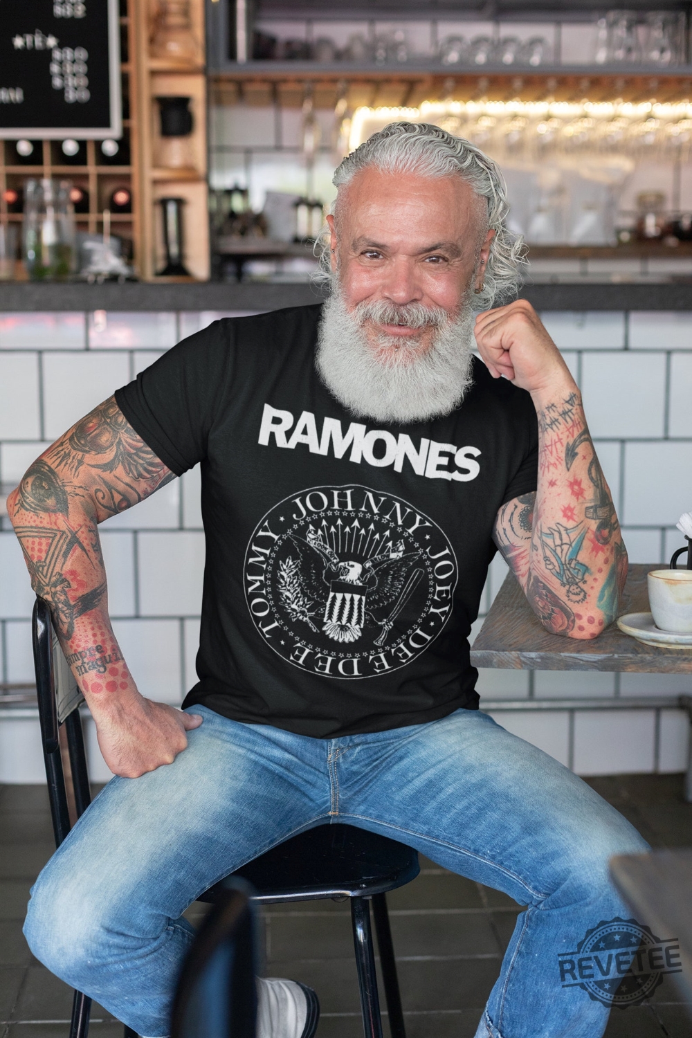 Ramones Presidential Seal Logo Shirt The Ramones T Shirt