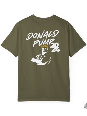 Funny Donald Pump Gym Pump Cover Shirt Donald Pump Shirt revetee 6