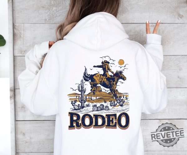 Rodeo Hoodie Country Western Hoodie Gift For Mom Gift For Dad Coors Banquet Rodeo Shirt revetee 1