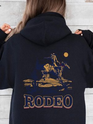 Rodeo Hoodie Country Western Hoodie Gift For Mom Gift For Dad Coors Banquet Rodeo Shirt revetee 3