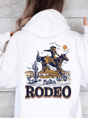 Rodeo Hoodie Country Western Hoodie Gift For Mom Gift For Dad Coors Banquet Rodeo Shirt revetee 4