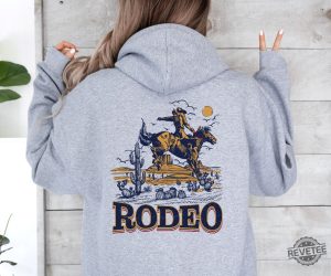 Rodeo Hoodie Country Western Hoodie Gift For Mom Gift For Dad Coors Banquet Rodeo Shirt revetee 6