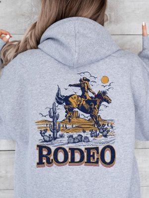 Rodeo Hoodie Country Western Hoodie Gift For Mom Gift For Dad Coors Banquet Rodeo Shirt revetee 6