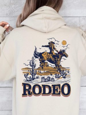 Rodeo Hoodie Country Western Hoodie Gift For Mom Gift For Dad Coors Banquet Rodeo Shirt revetee 7