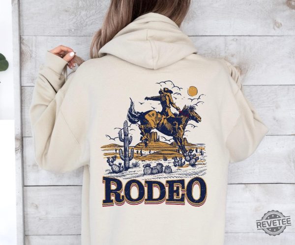 Rodeo Hoodie Country Western Hoodie Gift For Mom Gift For Dad Coors Banquet Rodeo Shirt revetee 7