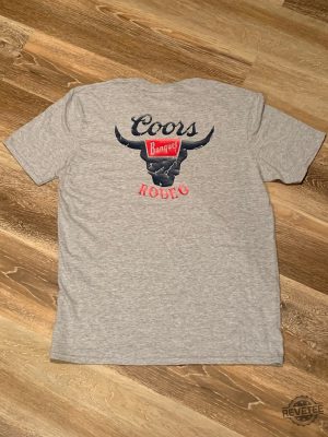 Coors Rodeo Retro Inspired Tee Coors Banquet T Shirt Coors Banquet Rodeo Shirt revetee 6