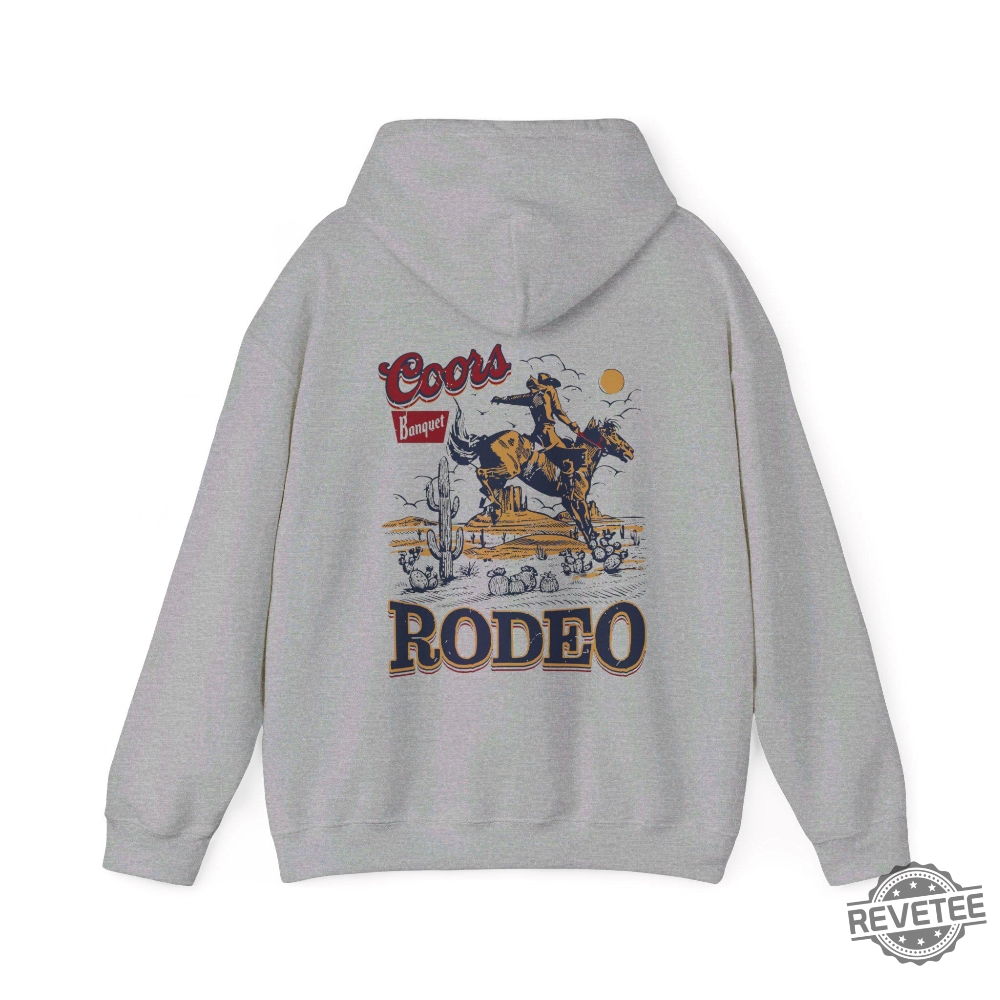 Coors Rodeo Hoodie Trendy Western Sweatshirt Vintage Coors Rodeo Shirt Coors Banquet Rodeo Shirt