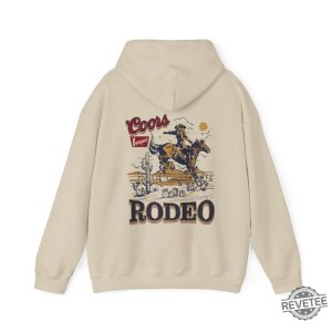 Coors Rodeo Hoodie Trendy Western Sweatshirt Vintage Coors Rodeo Shirt Coors Banquet Rodeo Shirt revetee 7