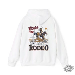 Coors Rodeo Hoodie Trendy Western Sweatshirt Vintage Coors Rodeo Shirt Coors Banquet Rodeo Shirt revetee 8