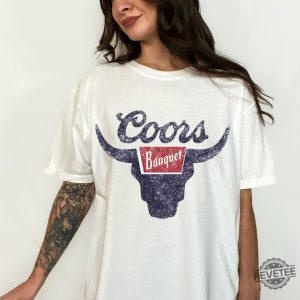 Retro Coors Banquet Rodeo Shirt Unisex Beer Shirt Coors Banquet Rodeo Shirt revetee 3