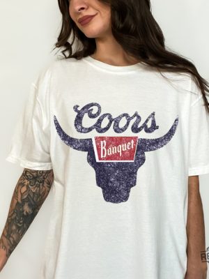 Retro Coors Banquet Rodeo Shirt Unisex Beer Shirt Coors Banquet Rodeo Shirt revetee 3