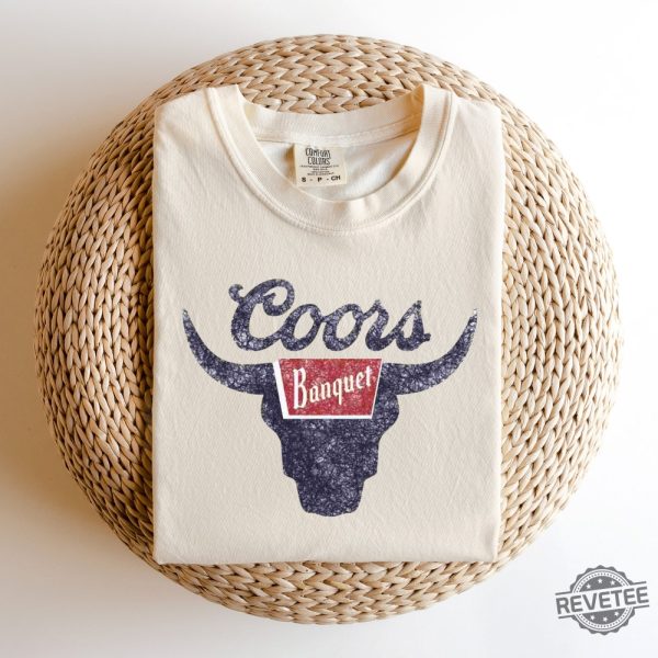 Retro Coors Banquet Rodeo Shirt Unisex Beer Shirt Coors Banquet Rodeo Shirt revetee 4