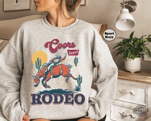 Retro Coors Banquet Rodeo Shirt Unisex Beer Shirt Coors Banquet Rodeo Shirt revetee 5