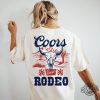 Coors Rodeo Shirt Vintage Inspired Graphic Western Shirt Retro Coors Tee Coors Banquet Rodeo Shirt revetee 1