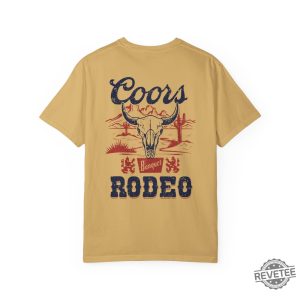 Coors Rodeo Shirt Vintage Inspired Graphic Western Shirt Retro Coors Tee Coors Banquet Rodeo Shirt revetee 6