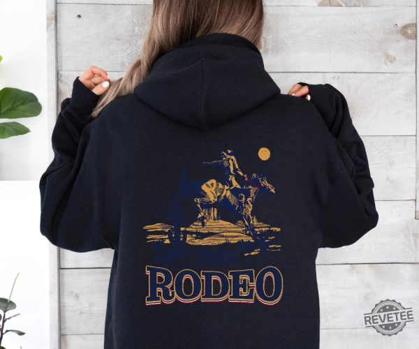 Rodeo Hoodie Country Western Hoodie Gift For Mom Gift For Dad Rodeo Hood Coors Banquet Rodeo Shirt revetee 4