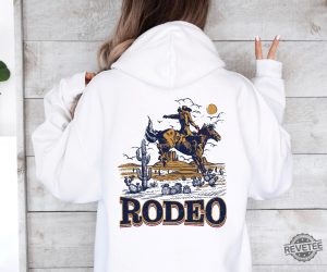 Rodeo Hoodie Country Western Hoodie Gift For Mom Gift For Dad Rodeo Hood Coors Banquet Rodeo Shirt revetee 5