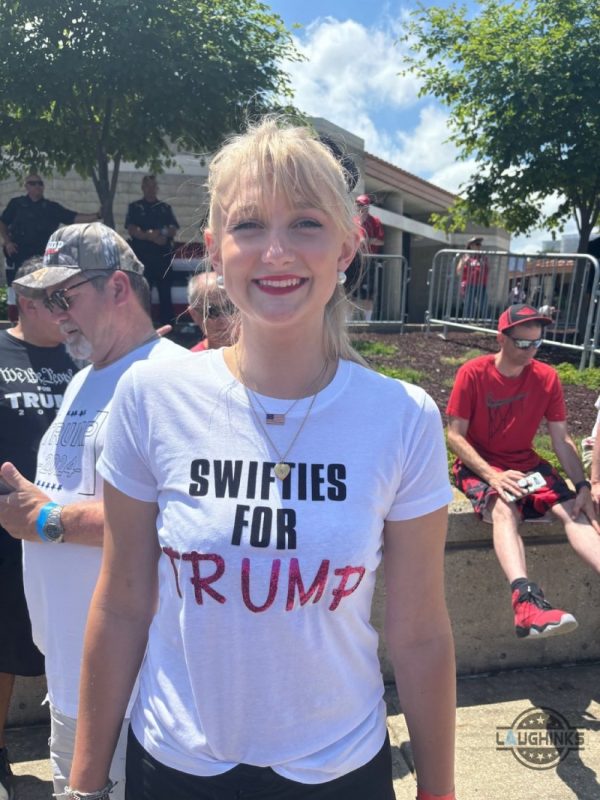 viral swifties for trump shirt for donald trump supporter and taylor swift fan