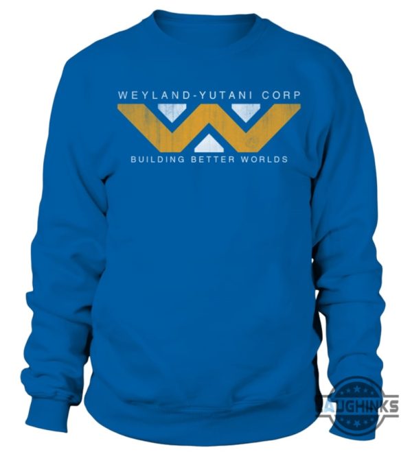 vintage weyland yutani corp shirt building better worlds alien romulus premiering tee laughinks 3