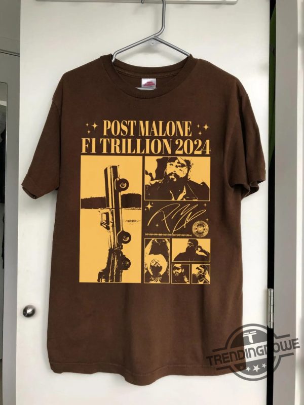 Post Malone F1 Trillion 2024 Shirt Cowboy Post Shirt Morgan Wallen Country Shirt Post Malone Western Graphic Tee Festival Shirt trendingnowe 2