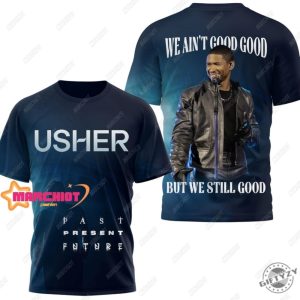 Usher Vegas Concert Usher Raymond Bachelor Party 3D Over Printed Shirt giftyzy 3