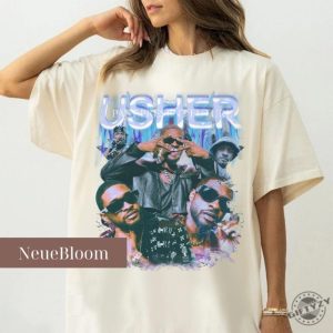 Usher Concert Tshirt Retro Graphic Rb Concert Sweatshirt Usher Coming Home Tour Hoodie Usher Past Present Future Tour Shirt giftyzy 2