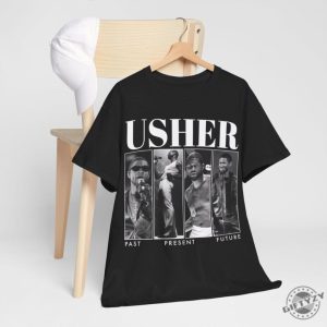 Usher World Tour Shirt Usher Past Present Future World Tour Tshirt Usher Sweatshirt Usher Fan Gift Tour Concert Hoodie Usher Tour 2024 Shirt giftyzy 5