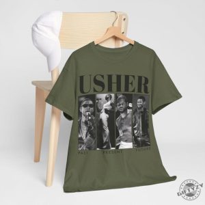 Usher World Tour Shirt Usher Past Present Future World Tour Tshirt Usher Sweatshirt Usher Fan Gift Tour Concert Hoodie Usher Tour 2024 Shirt giftyzy 7