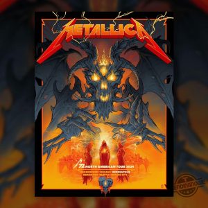 Metallica Minneapolis Postermetallica M72 Minneapolis Poster The Death Viking Versus The Serpent Poster trendingnowe 3