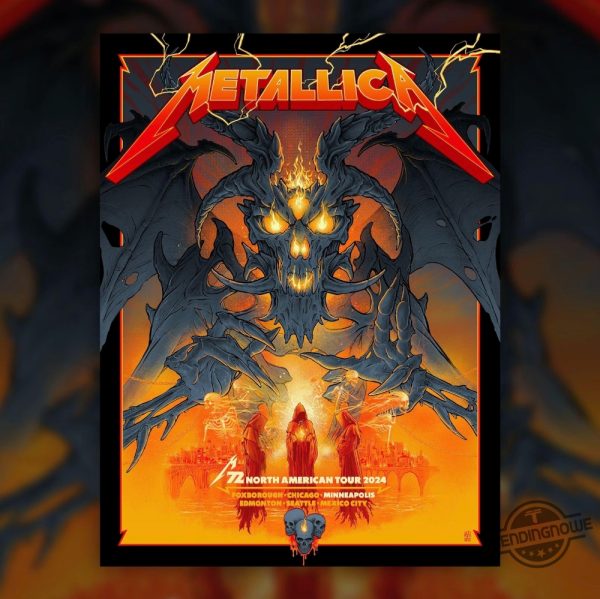 Metallica Minneapolis Postermetallica M72 Minneapolis Poster The Death Viking Versus The Serpent Poster trendingnowe 3