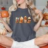 Fall Coffee Pumpkin Shirt Coffee Latte Shirt Halloween Shirt Retro Halloween Shirt Cute Halloween Shirts revetee 1