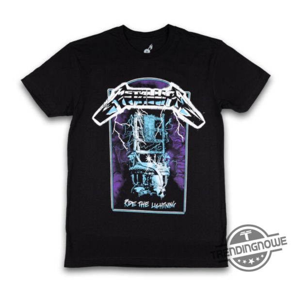 Ride The Lightning Anniversary Tracklist Shirt Metallica Minneapolis Unisex Shirt For Men Shirt For Women Shirt trendingnowe 2