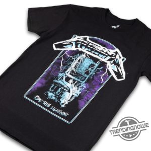 Ride The Lightning Anniversary Tracklist Shirt Metallica Minneapolis Unisex Shirt For Men Shirt For Women Shirt trendingnowe 3