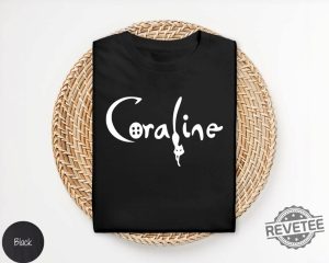 Coraline T Shirt Spooky Movie Halloween Shirt Halloween Coraline Tee Spooky Coraline Doll Sweatshirt revetee 2