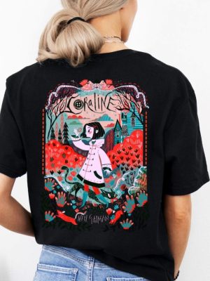 Coraline T Shirt Spooky Movie Halloween Shirt Halloween Coraline Tee Spooky Coraline Doll Sweatshirt revetee 3