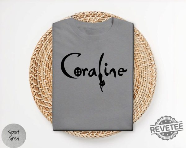 Coraline T Shirt Spooky Movie Halloween Shirt Halloween Coraline Tee Spooky Coraline Doll Sweatshirt revetee 5