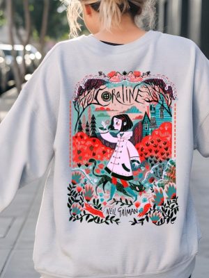 Coraline T Shirt Spooky Movie Halloween Shirt Halloween Coraline Tee Spooky Coraline Doll Sweatshirt revetee 8