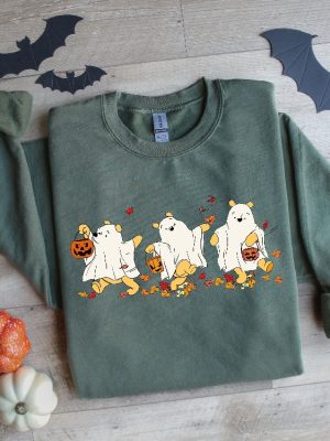 Retro Pooh Ghost Halloween Shirt Winnie The Pooh Halloween Shirt Winnie The Pooh Halloween Shirt revetee 2