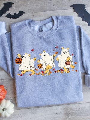 Retro Pooh Ghost Halloween Shirt Winnie The Pooh Halloween Shirt Winnie The Pooh Halloween Shirt revetee 4