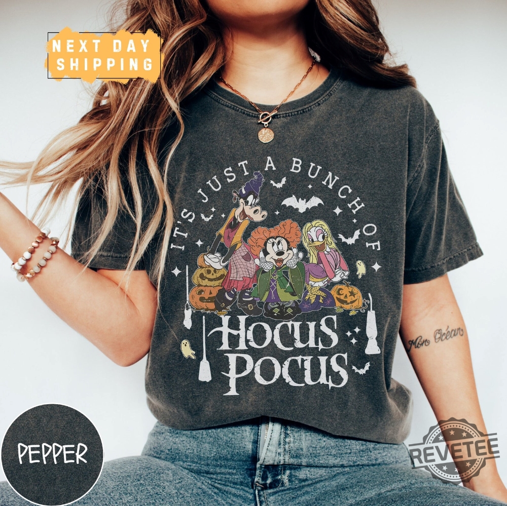 Disney Halloween Hocus Pocus Shirt Mickey And Friends Halloween Shirt Hocus Pocus T Shirt