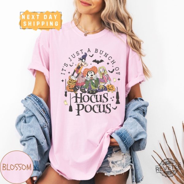 Disney Halloween Hocus Pocus Shirt Mickey And Friends Halloween Shirt Hocus Pocus T Shirt revetee 3