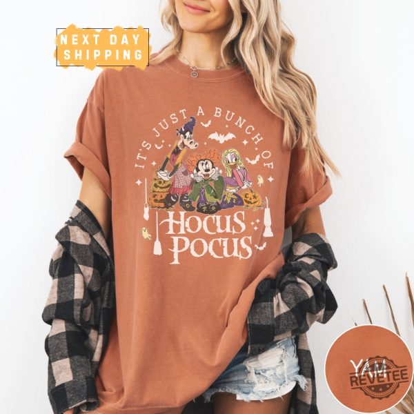 Disney Halloween Hocus Pocus Shirt Mickey And Friends Halloween Shirt Hocus Pocus T Shirt revetee 4