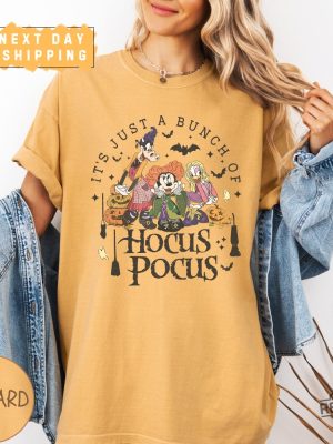 Disney Halloween Hocus Pocus Shirt Mickey And Friends Halloween Shirt Hocus Pocus T Shirt revetee 8