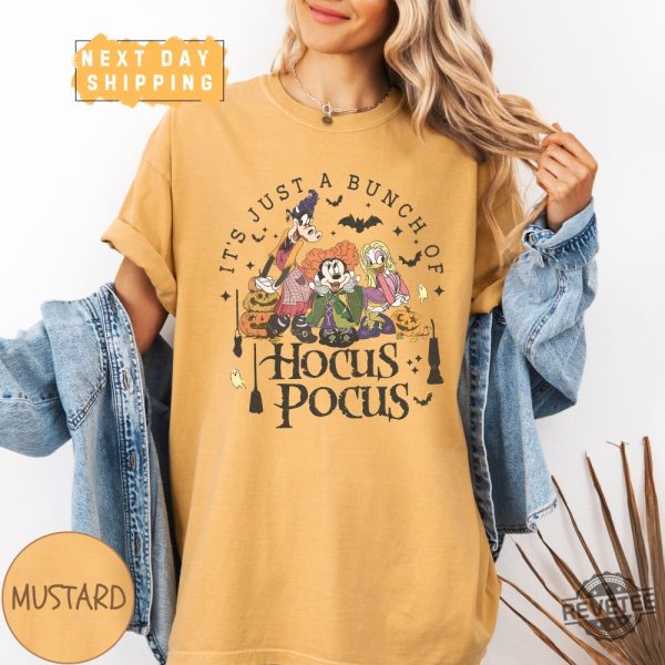 Disney Halloween Hocus Pocus Shirt Mickey And Friends Halloween Shirt Hocus Pocus T Shirt revetee 8