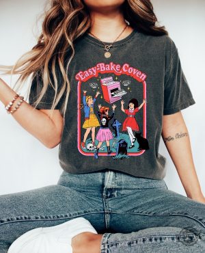 Easy Bake Coven 90S Horror Movie Fan Oversized Tshirt Easy Bake Coven Shirt revetee 3